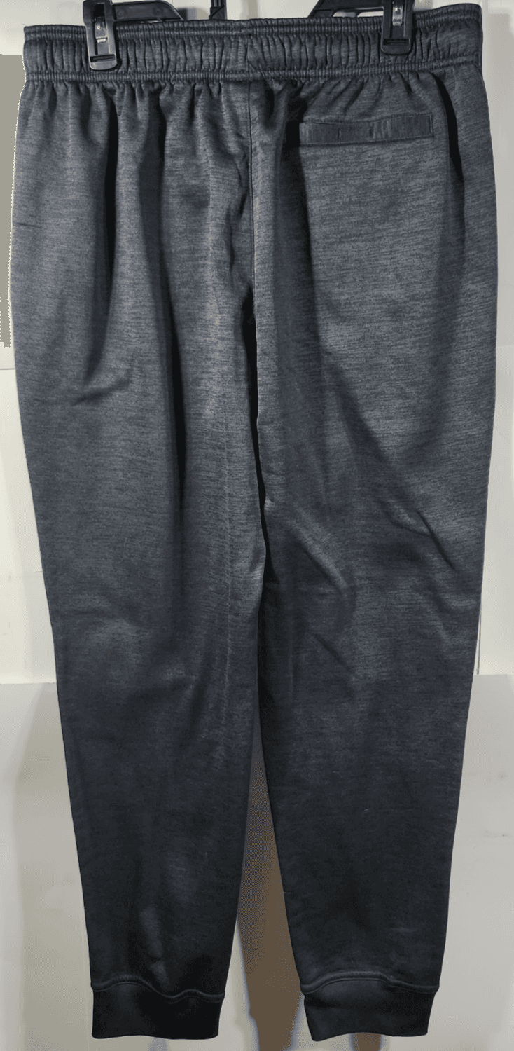 Reebok Jogger Sweatpants Men's Size Large Charcoal Gray Logo With Pockets - Thumbnail 4