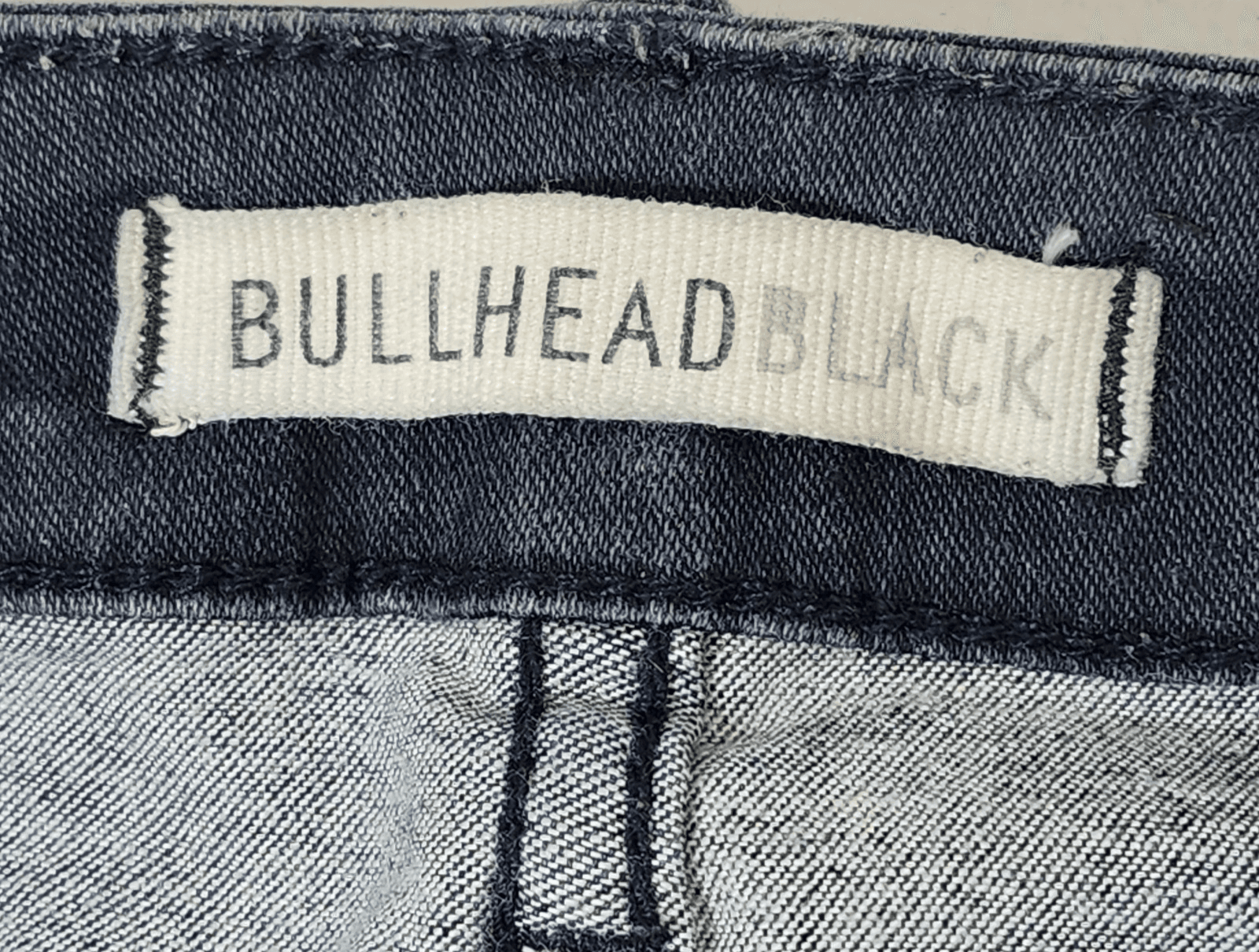 Bullhead Black Denim Leggings Jeggings Stretch Jeans Size 9 Blue Distressed - Thumbnail 7