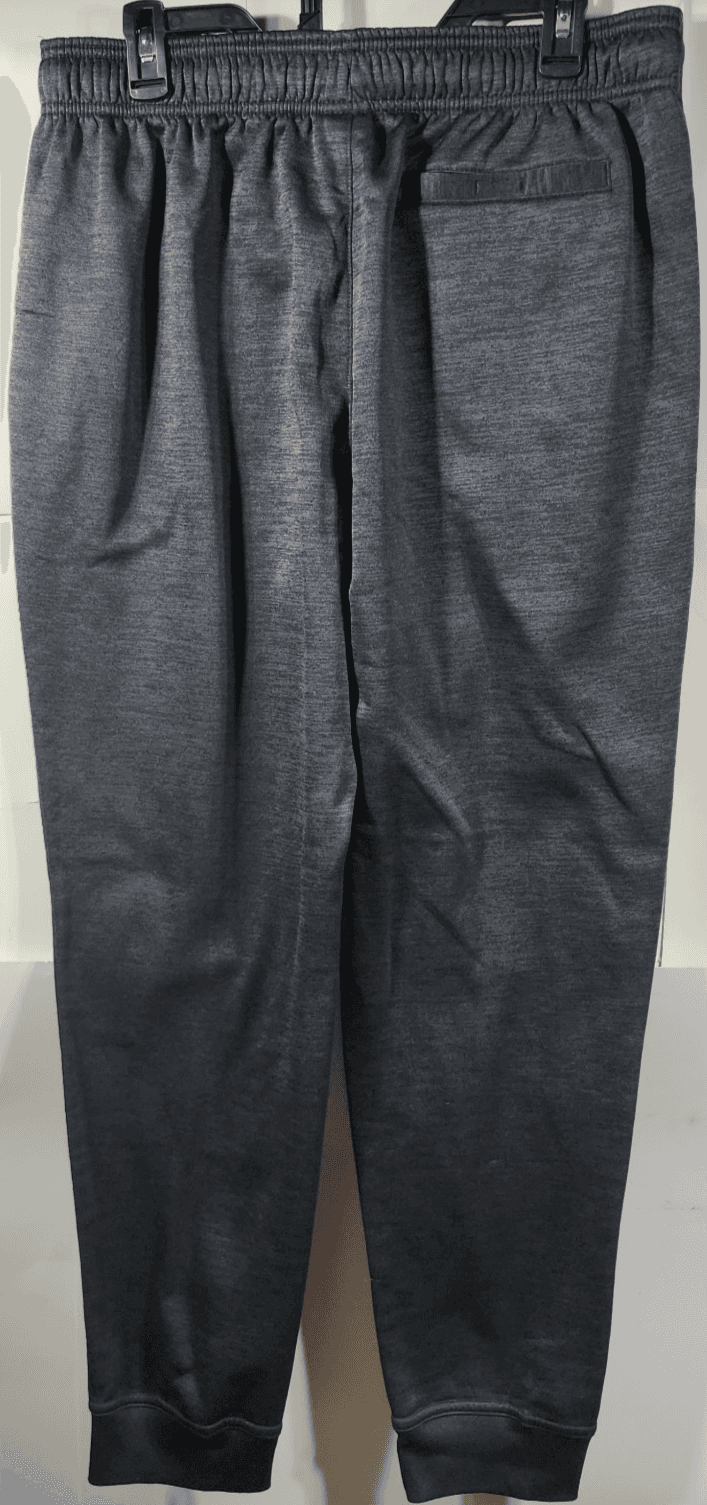 Reebok Jogger Sweatpants Men's Size Large Charcoal Gray Logo With Pockets - Thumbnail 6