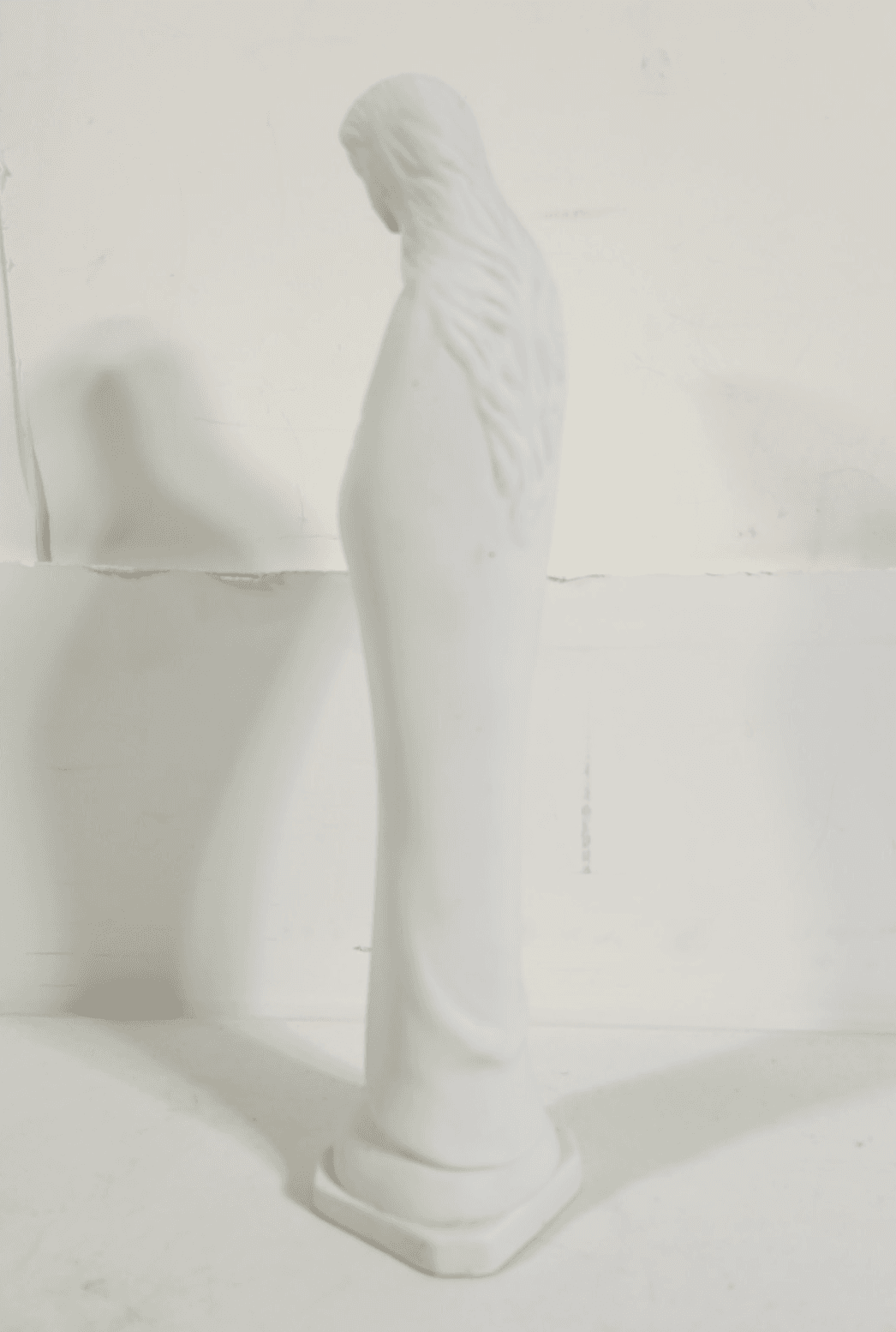 Vintage Napcoware MCM White Ceramic Praying Virgin Mary Statue Figurine Japan - Thumbnail 3