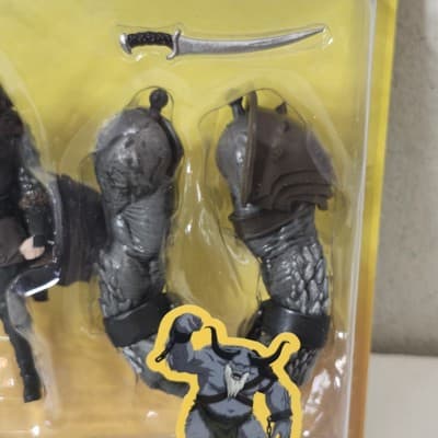 Mcfarlane Lord Of The Rings War On The Rohirrim Wulf Action Figure Toy NEW - Thumbnail 3