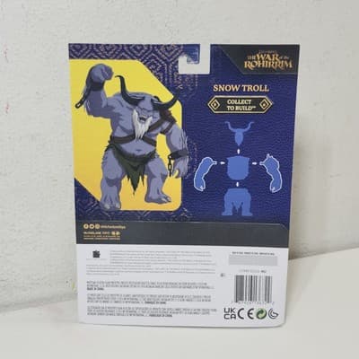 Mcfarlane Lord Of The Rings War On The Rohirrim Wulf Action Figure Toy NEW - Thumbnail 5