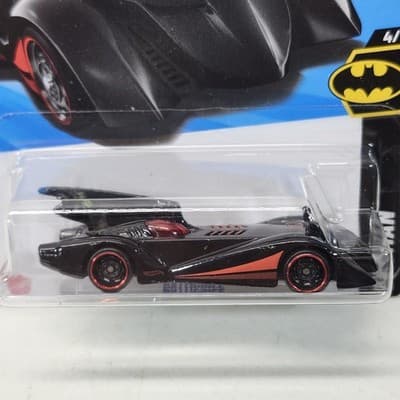 Hot Wheels DC Batman Batmobile Black Car 1/64 Toy Vehicle NEW - Thumbnail 2