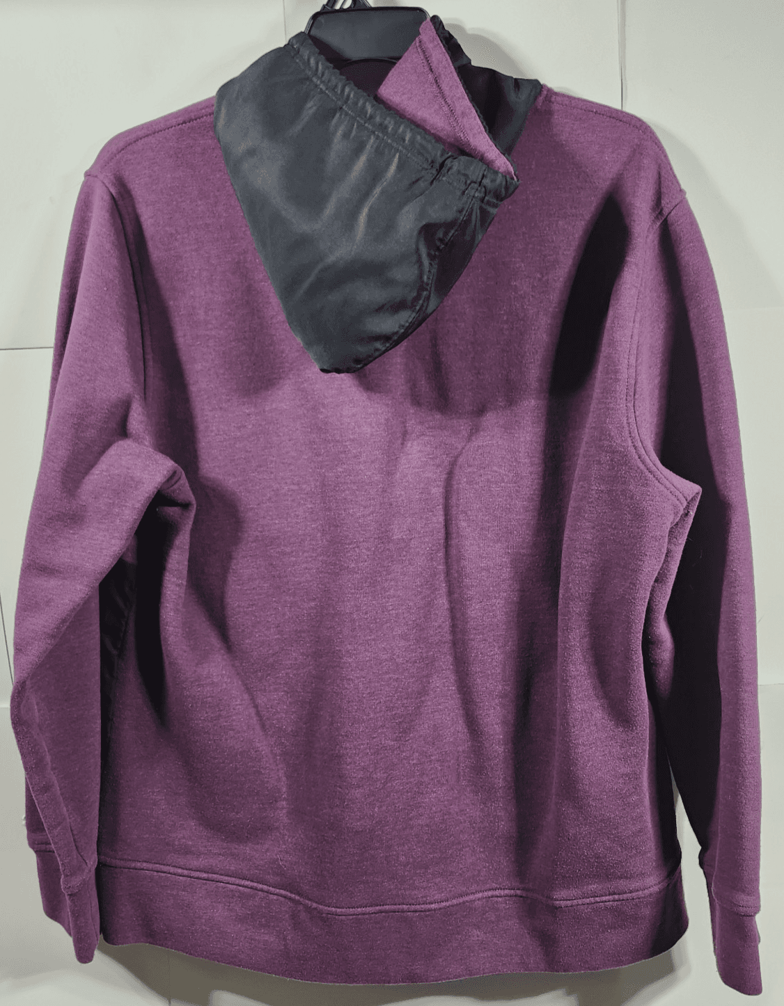 Champion Half Zip Hoodie Men's XL Purple Hooded Sweatshirt Long Sleeve - Thumbnail 4