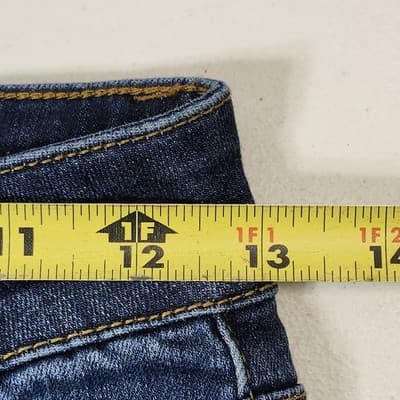 Indigo Rein Women's Distressed Jeans Size 1 Blue Denim Pants - Thumbnail 2