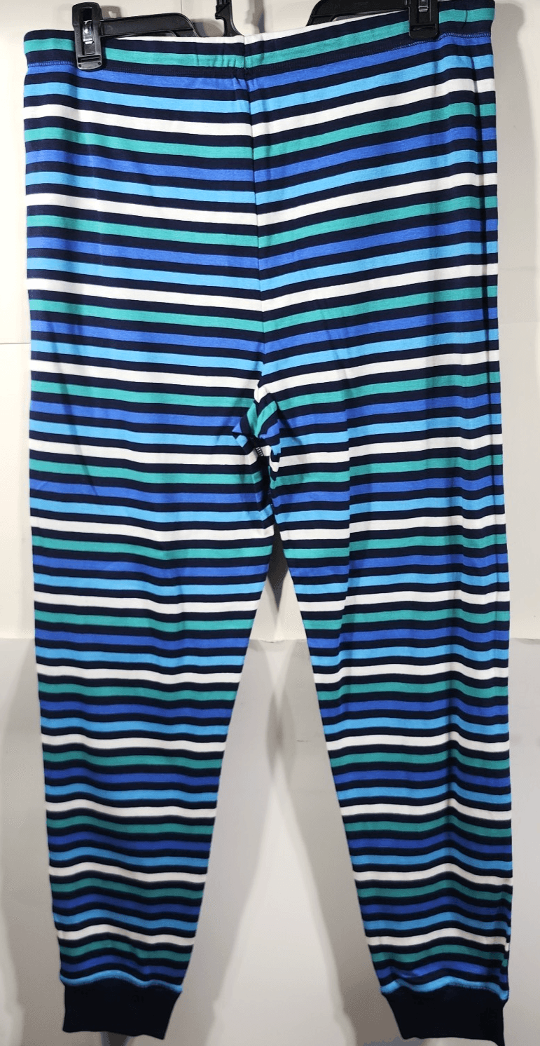 Primary 100% Organic Cotton Stripe Jogger Lounge Women's L Pants NEW - Thumbnail 6