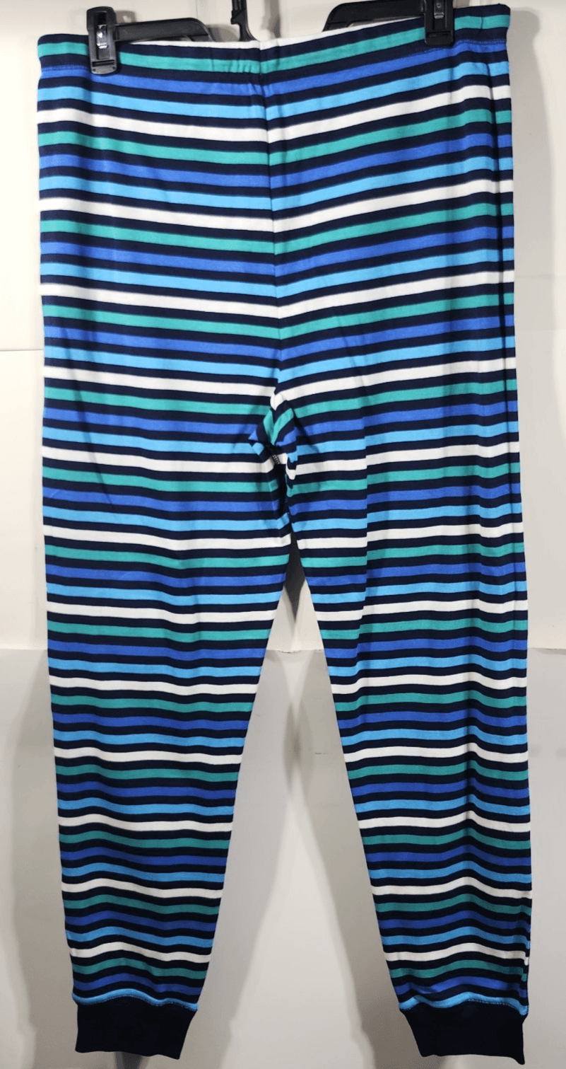 Primary 100% Organic Cotton Stripe Jogger Lounge Women's L Pants NEW - Thumbnail 4