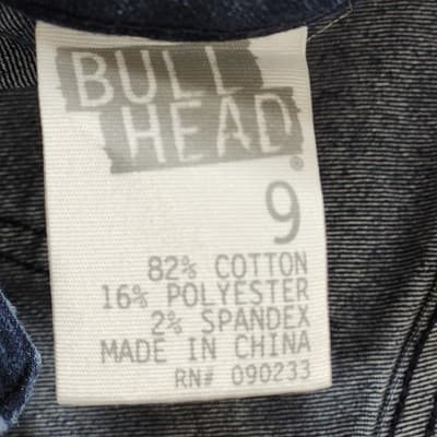 Bullhead Jeans Womens Size 9 Blue Denim The 55 Stretch Pants - Thumbnail 8