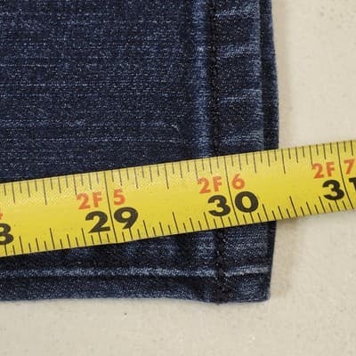 Bullhead Jeans Womens Size 9 Blue Denim The 55 Stretch Pants - Thumbnail 3