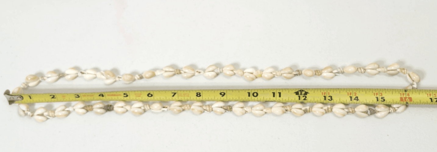2 Shell Necklaces Tropical Island Themed Tiki Party Decor - Thumbnail 3