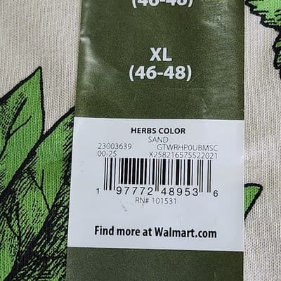 Harry Potter Men's XL Hogwarts Herbology Beige Cotton Graphic T-Shirt NEW - Thumbnail 7