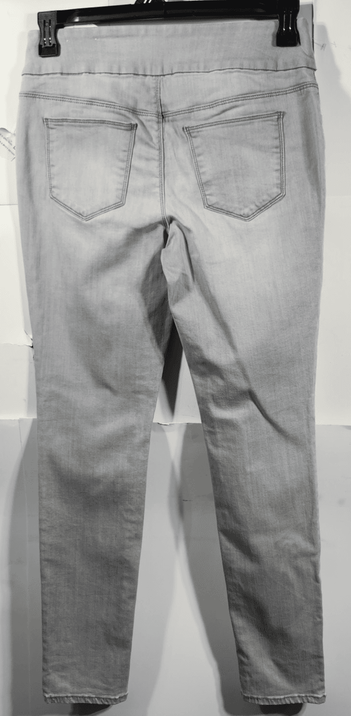 Chicos Women's Jeans Size 4R Gray Denim Jeggings Ankle Stretch Comfort NEW - Thumbnail 6