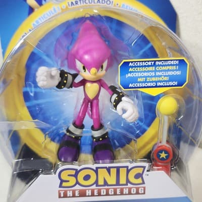 Jakks Pacific Sonic the Hedgehog 4 Inch Articulated Figure Series 20 Espio NEW - Thumbnail 2