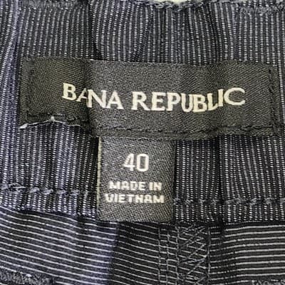 Banana Republic Shorts Men's 40 Casual Gray Golf Outdoor Stretch Solid - Thumbnail 7
