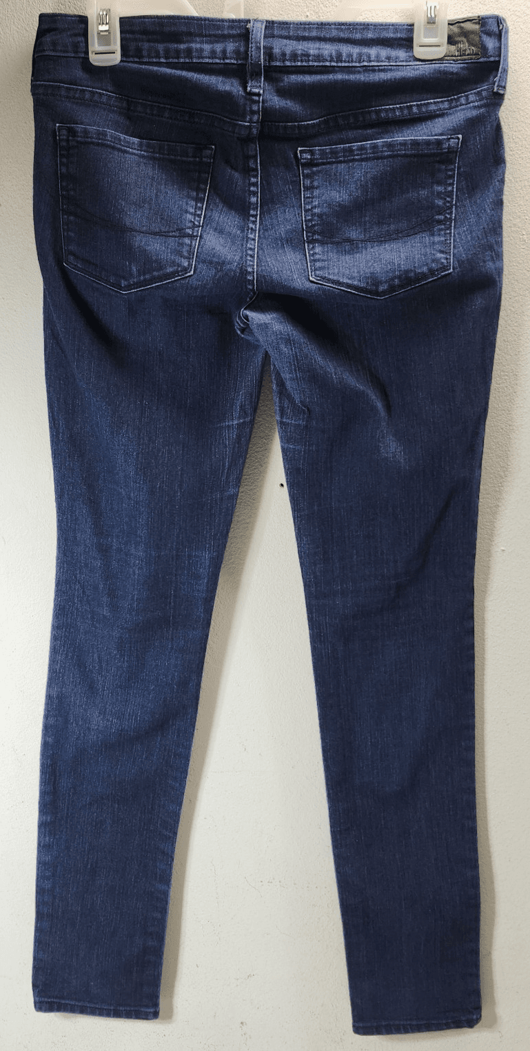 Bullhead Jeans Womens Size 9 Blue Denim The 55 Stretch Pants - Thumbnail 6