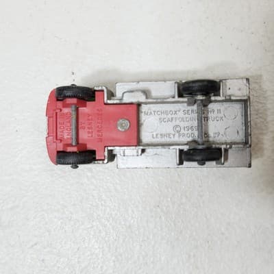 Matchbox Lesney No 11 Scaffolding Truck Builders Supply Company Toy Vehicle - Thumbnail 2
