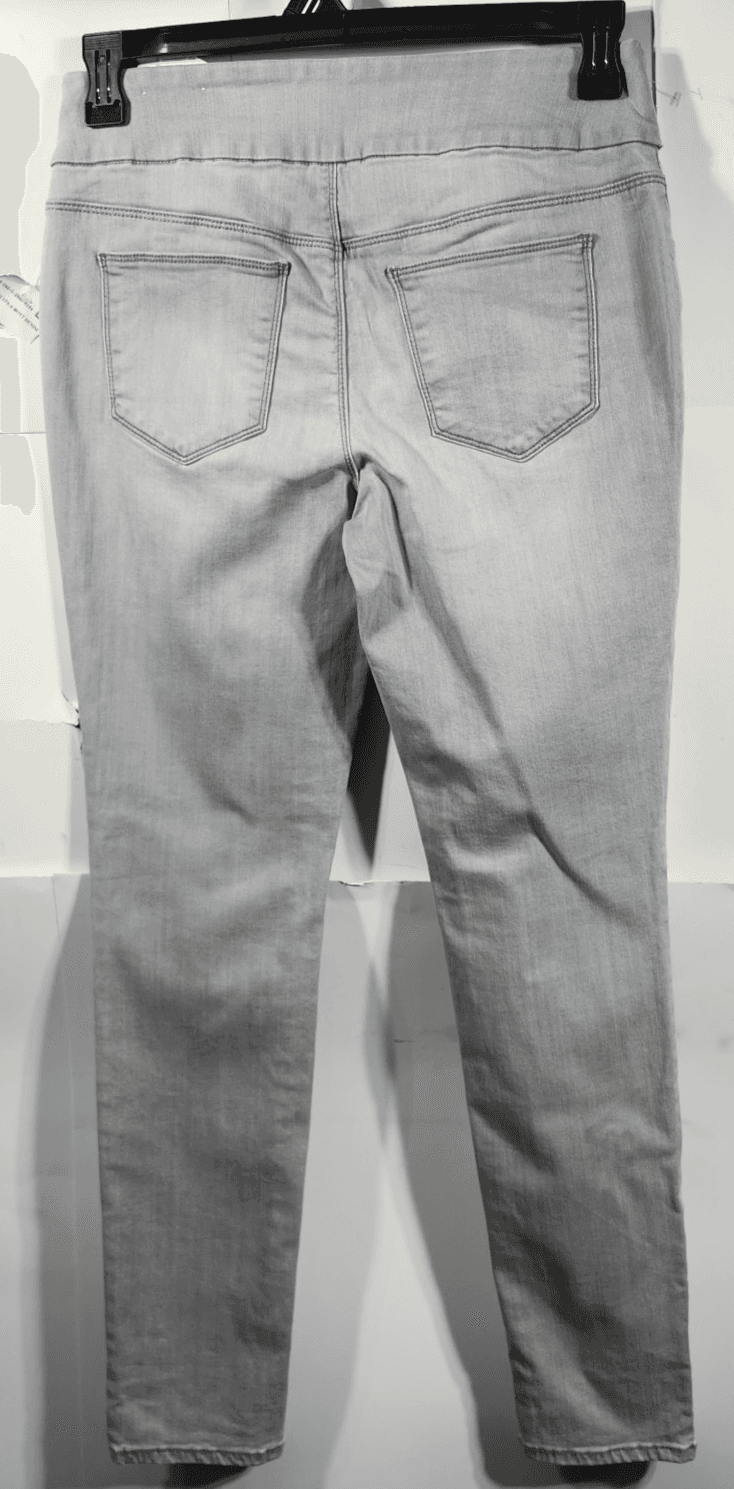 Chicos Women's Jeans Size 4R Gray Denim Jeggings Ankle Stretch Comfort NEW - Thumbnail 4