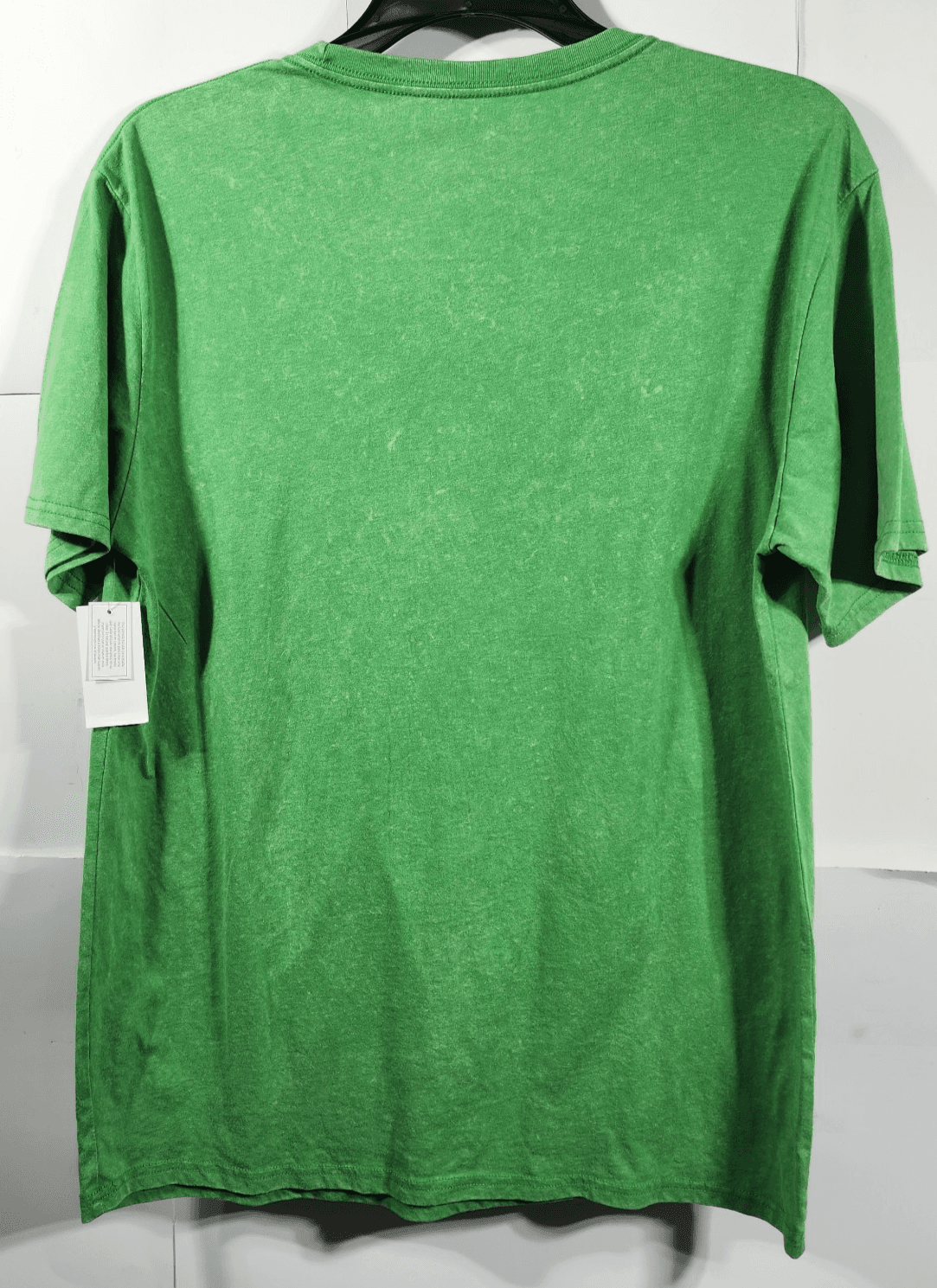 Men's Large Tshirt Dr. Seuss Lucky Cat Graphic Green Short Sleeve Shirt NEW - Thumbnail 4