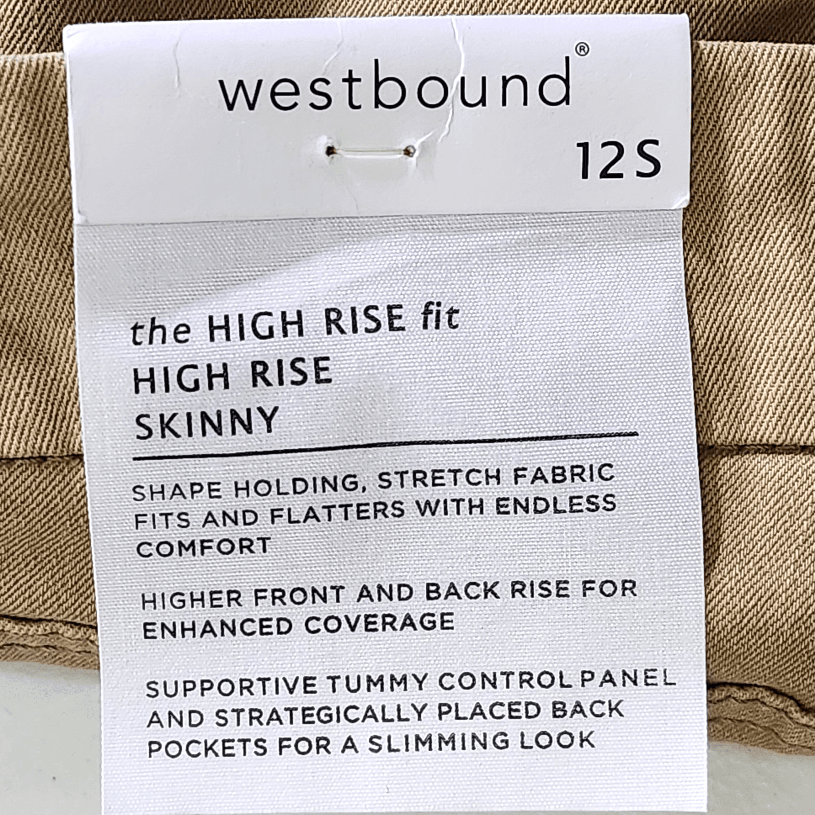 Westbound The High Rise Fit Women's 12S Pull On Leggings Ankle Stretchy NEW - Thumbnail 8