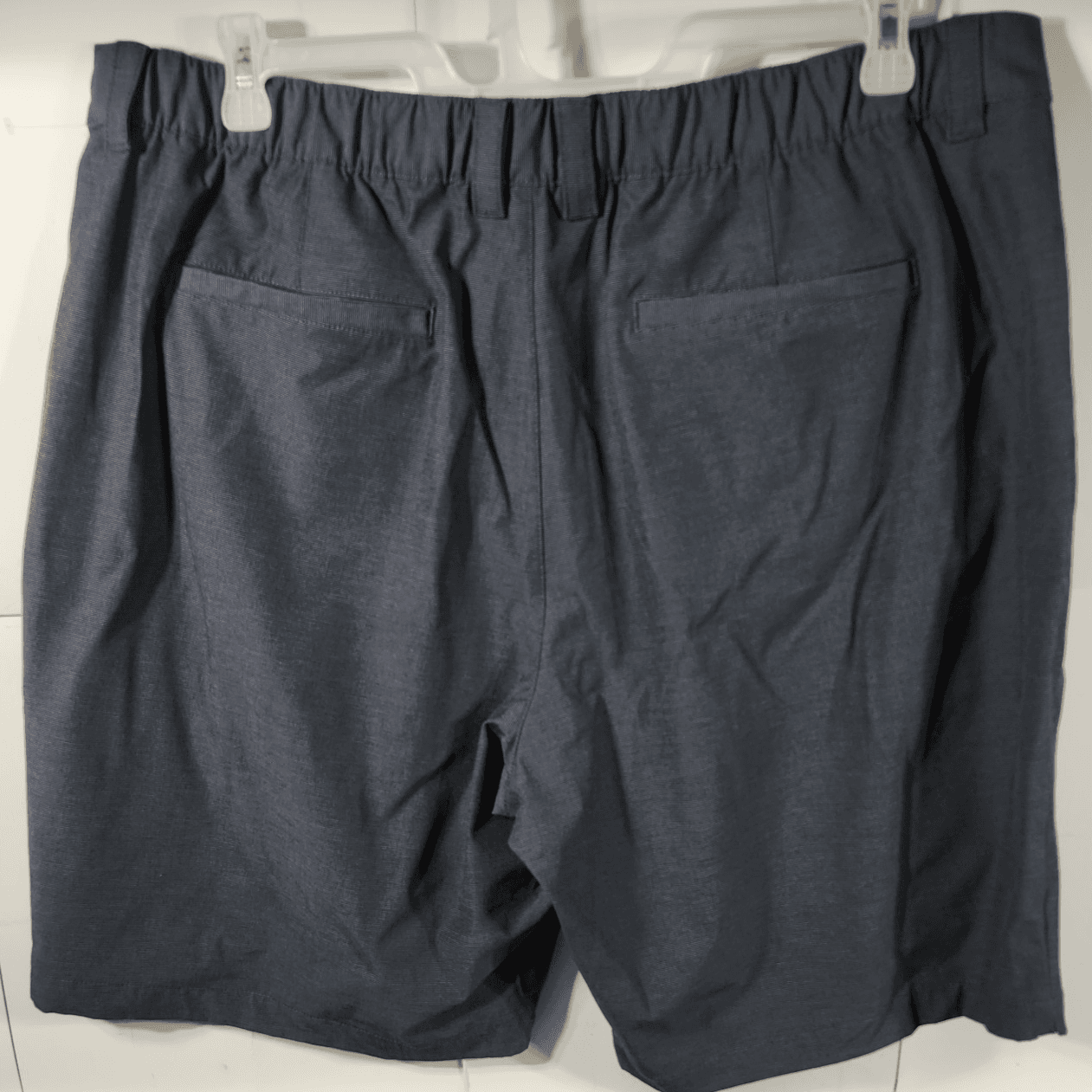 Banana Republic Shorts Men's 40 Casual Gray Golf Outdoor Stretch Solid - Thumbnail 6