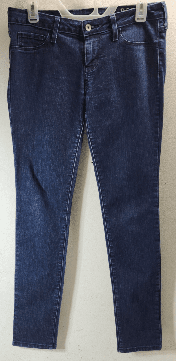 Bullhead Jeans Womens Size 9 Blue Denim The 55 Stretch Pants - Thumbnail 5