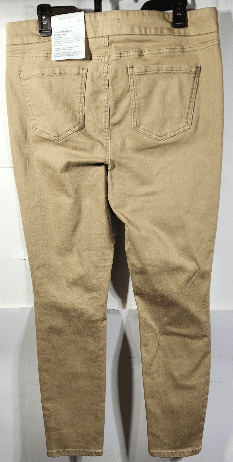 Westbound The High Rise Fit Women's 12S Pull On Leggings Ankle Stretchy NEW - Thumbnail 4