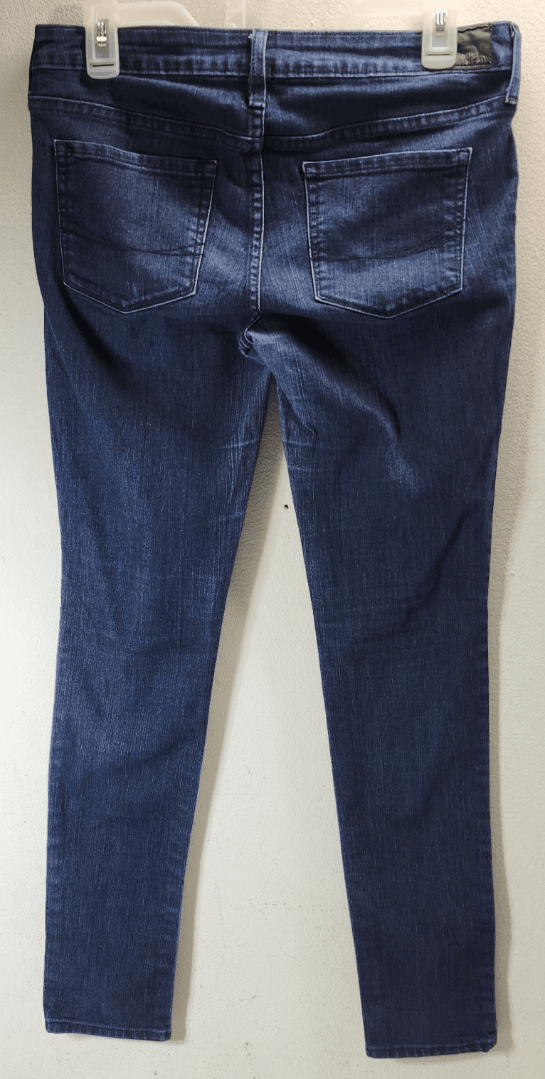 Bullhead Jeans Womens Size 9 Blue Denim The 55 Stretch Pants - Thumbnail 4