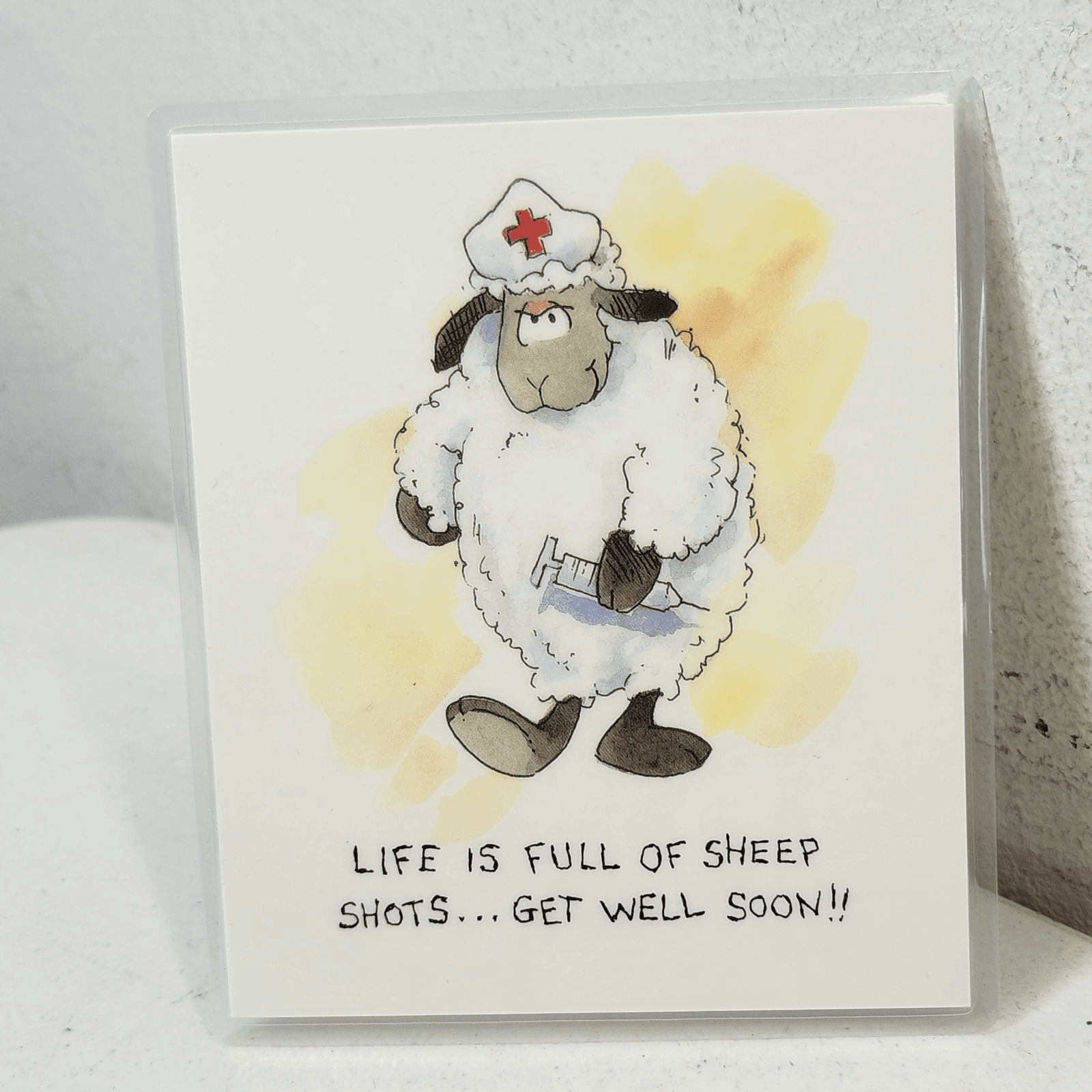 12 Cute Applause Sheepish Grins Funny & Unique Postcards Bundle Lot - Thumbnail 12
