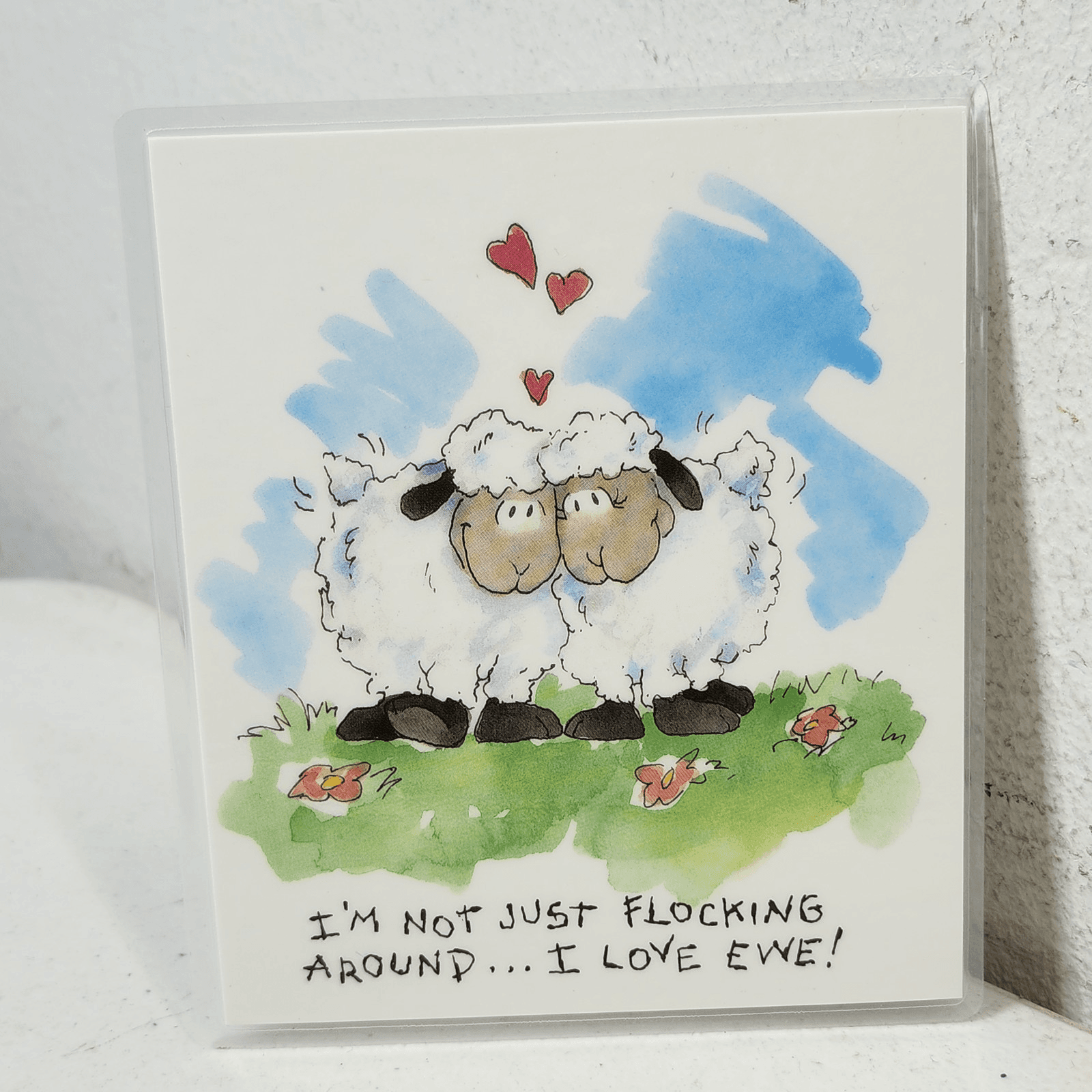 12 Cute Applause Sheepish Grins Funny & Unique Postcards Bundle Lot - Thumbnail 6