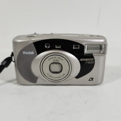 Vintage Kodak F600 30-60mm 2.0x Aspheric Lens Silver Film Camera 1998 - Thumbnail 2