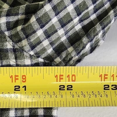 Woolrich Shirt Men's M Long Sleeve Button Down Green Outdoors Hunting - Thumbnail 2