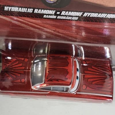 Disney Pixar Cars Hydraulic Ramone Red 1/55 Toy Vehicle NEW - Thumbnail 3