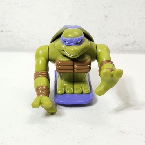 Burger King Ninja Turtles TMNT Donatello in Skate Board Action Figure Kids Toy - Thumbnail 2