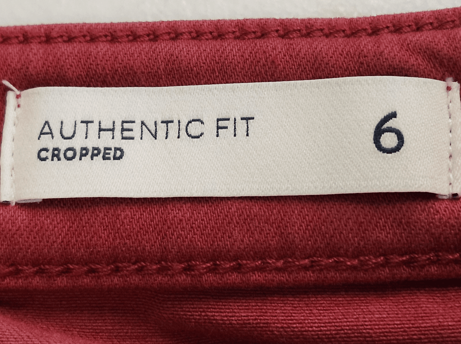 Women J. Jill Authentic Fit Cropped Jeans Size 6 Pink Frayed Hem Denim Pants - Thumbnail 8