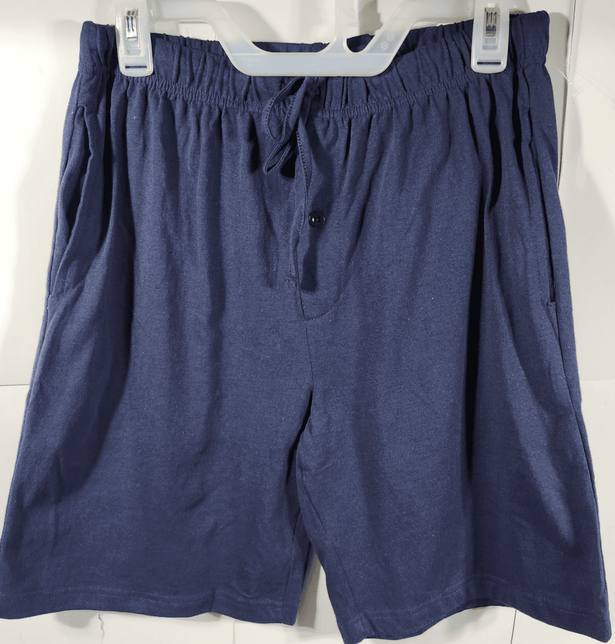 Essential By Seven Apparel Men's Medium Pajama Shorts Blue NEW - Thumbnail 5