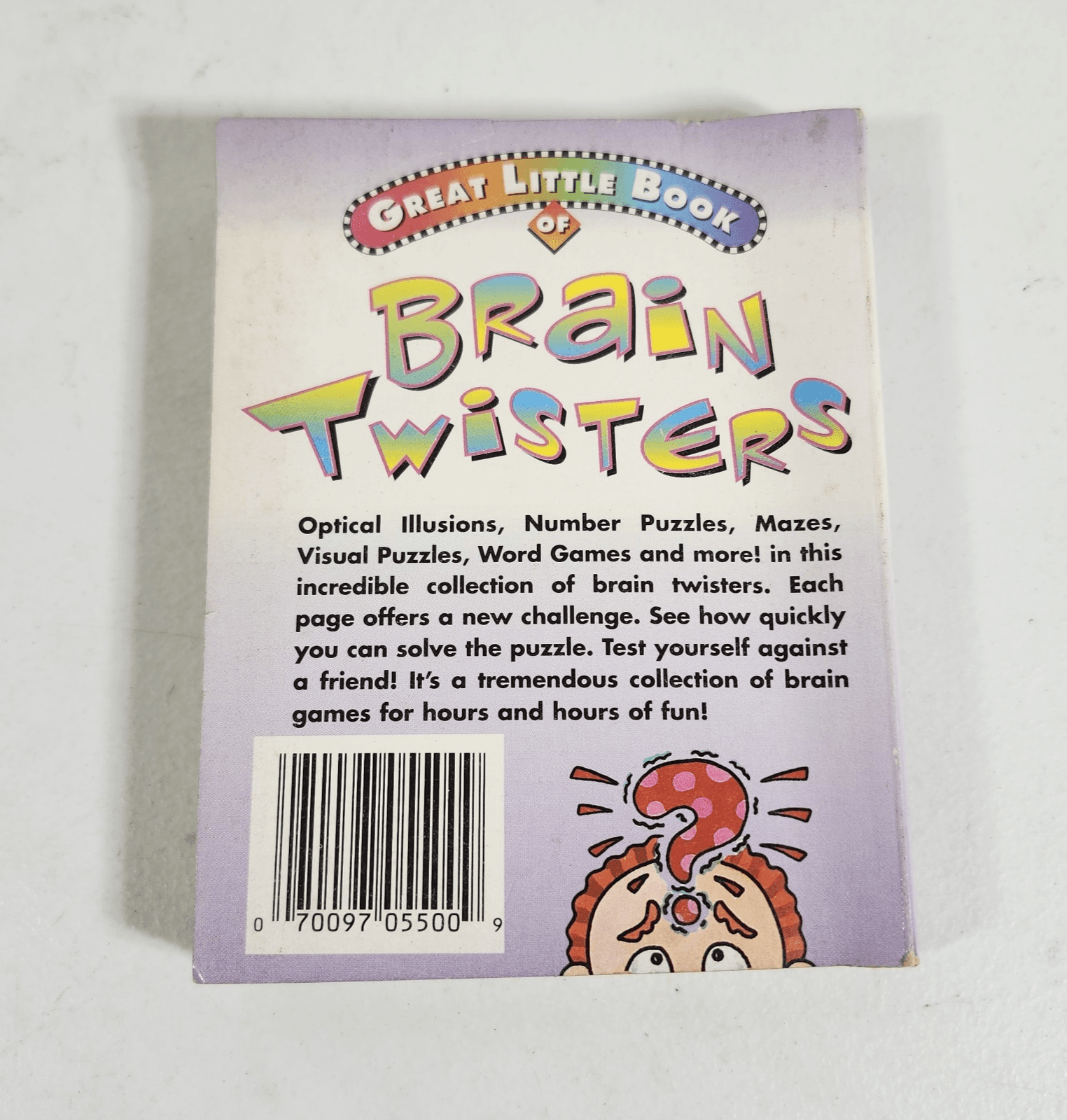 Great Little Book Of Brain Twisters Crossword Puzzles Variety Mazes Illusions - Thumbnail 2