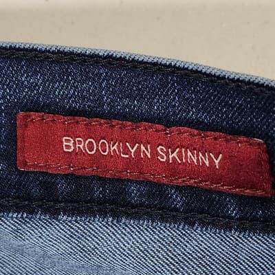 Lucky Brand Brooklyn Skinny Womens Jeans Size 2/ 26 Blue Denim Pants - Thumbnail 7