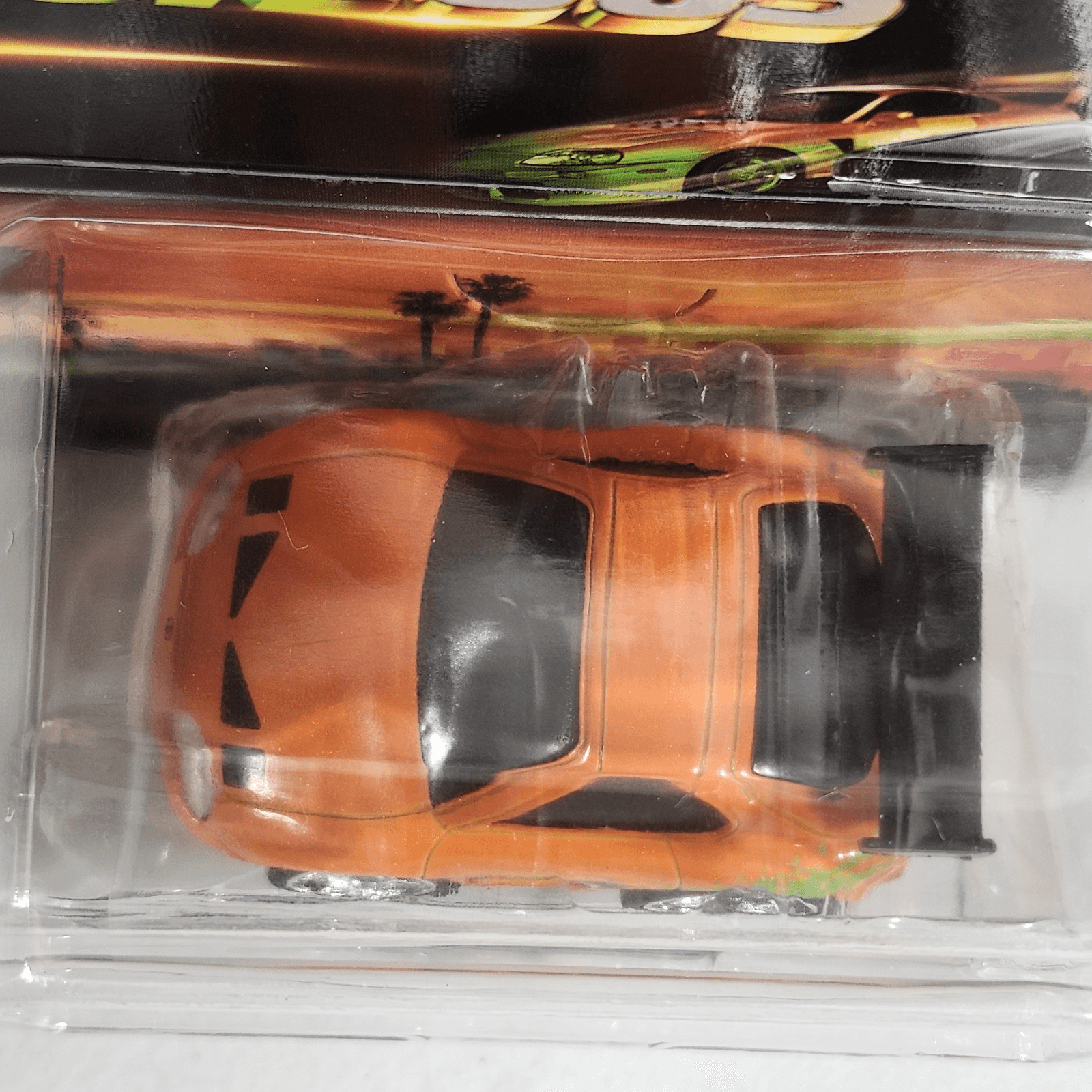 Jada Fast & Furious 25 Years Small Blocks 1/43 Brian's Toyota Supra Car Toy NEW - Thumbnail 3