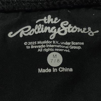 Rolling Stones Girls Skort Size Medium 7-8 Black NEW - Thumbnail 7