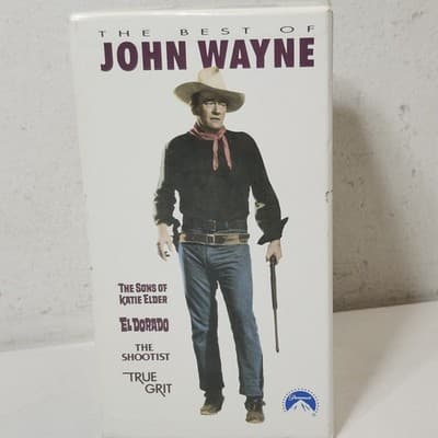 The Duke Collection The Best of John Wayne (VHS 1992 4-Tape Set) El Dorado - Thumbnail 4