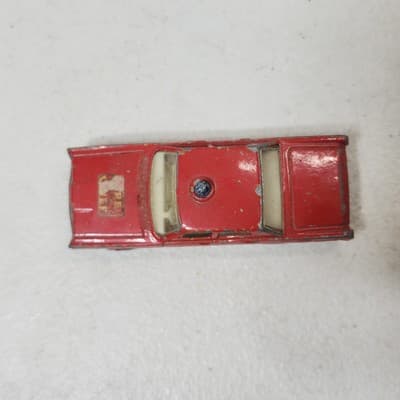 Vintage Lesney Matchbox Superfast Mercury Fire Chief Car 59/73 Toy Vehicle Loose - Thumbnail 12