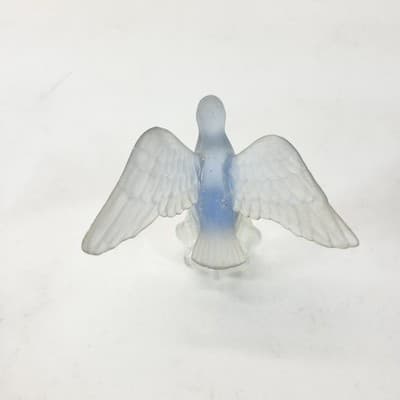 Vintage Delagar Dove Women's Perfume Blue Color Dove Empty Bottle - Thumbnail 10