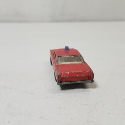 Vintage Lesney Matchbox Superfast Mercury Fire Chief Car 59/73 Toy Vehicle Loose - Thumbnail 10