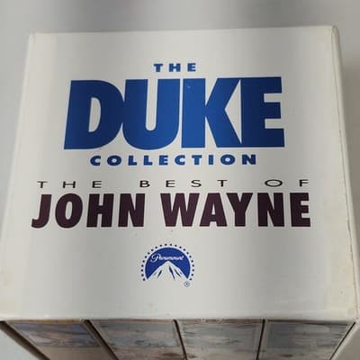The Duke Collection The Best of John Wayne (VHS 1992 4-Tape Set) El Dorado - Thumbnail 3