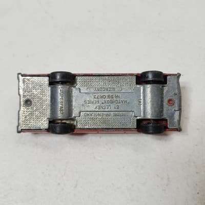 Vintage Lesney Matchbox Superfast Mercury Fire Chief Car 59/73 Toy Vehicle Loose - Thumbnail 13