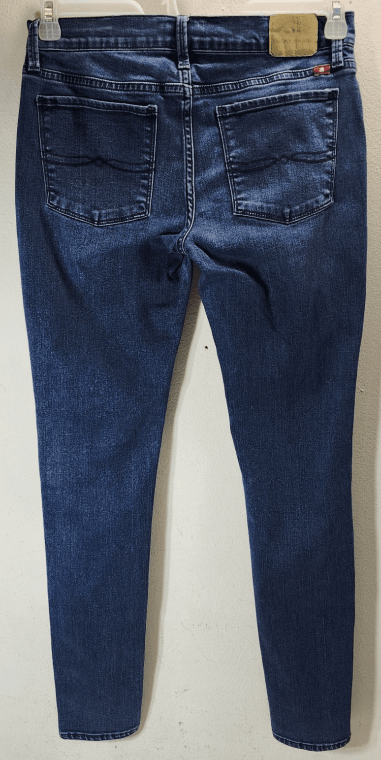 Lucky Brand Brooklyn Skinny Womens Jeans Size 2/ 26 Blue Denim Pants - Thumbnail 6