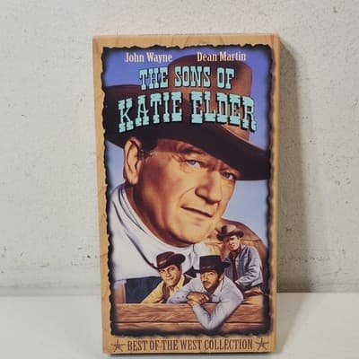 The Duke Collection The Best of John Wayne (VHS 1992 4-Tape Set) El Dorado - Thumbnail 8
