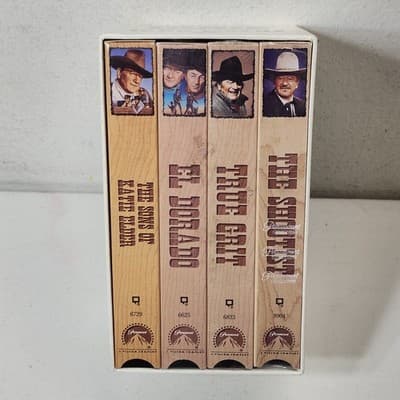 The Duke Collection The Best of John Wayne (VHS 1992 4-Tape Set) El Dorado - Thumbnail 2