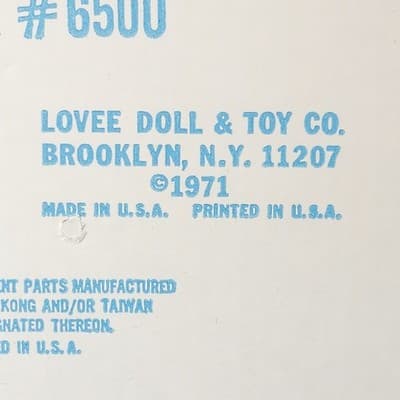 1971 Lovee Doll Sweet Melinda 9" Made In USA Vintage With Box - Thumbnail 8