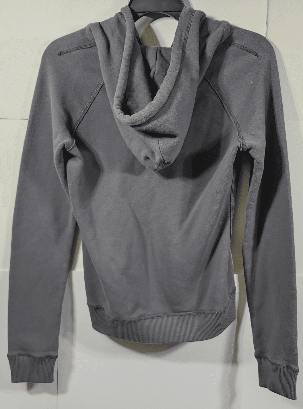 Vintage Hollister Y2K Gray 1922 Pullover Hoodie Sweatshirt Women's Large - Thumbnail 6